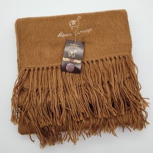 ALPACA CAMARGO | soft alpaca fringed scarf
